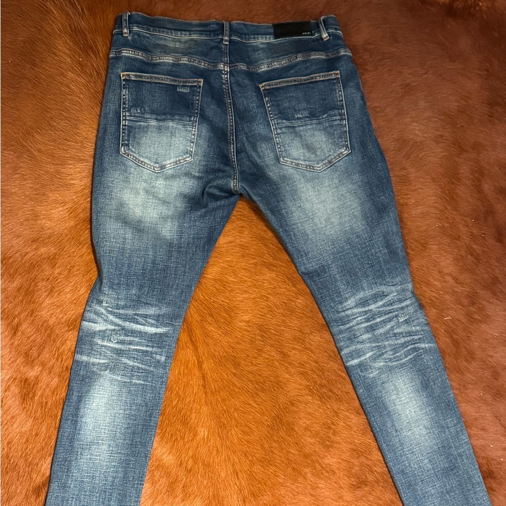 Amiri Distressed Ripped Detailed Jeans - Picture 3 of 4